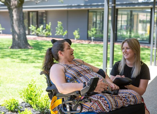 Molly O'Brien at SA Care. Pic JKTP / www.jktp.com.au